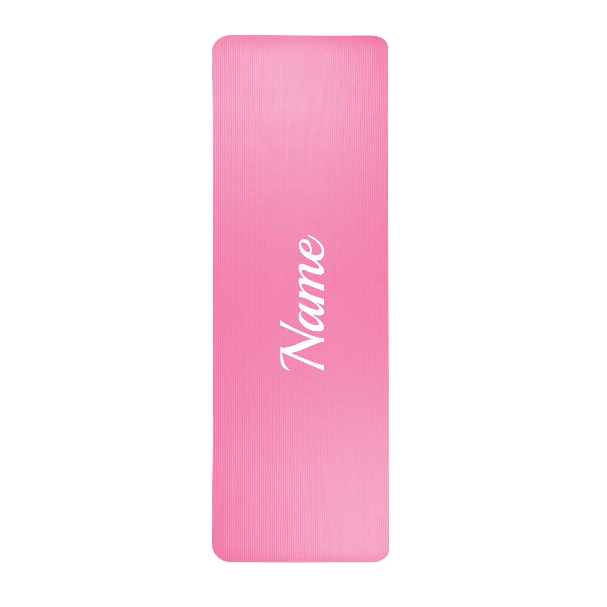 Custom Personalised Pink Yoga Mat